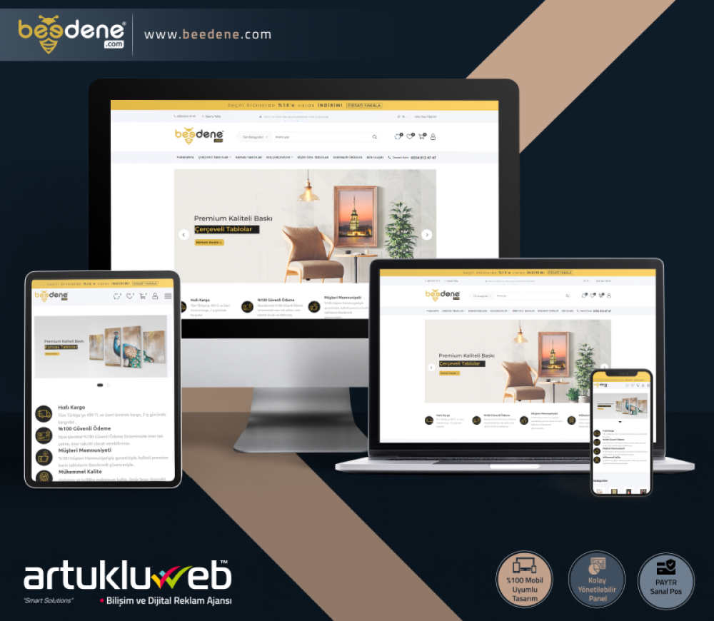 beedene.com E-Ticaret
