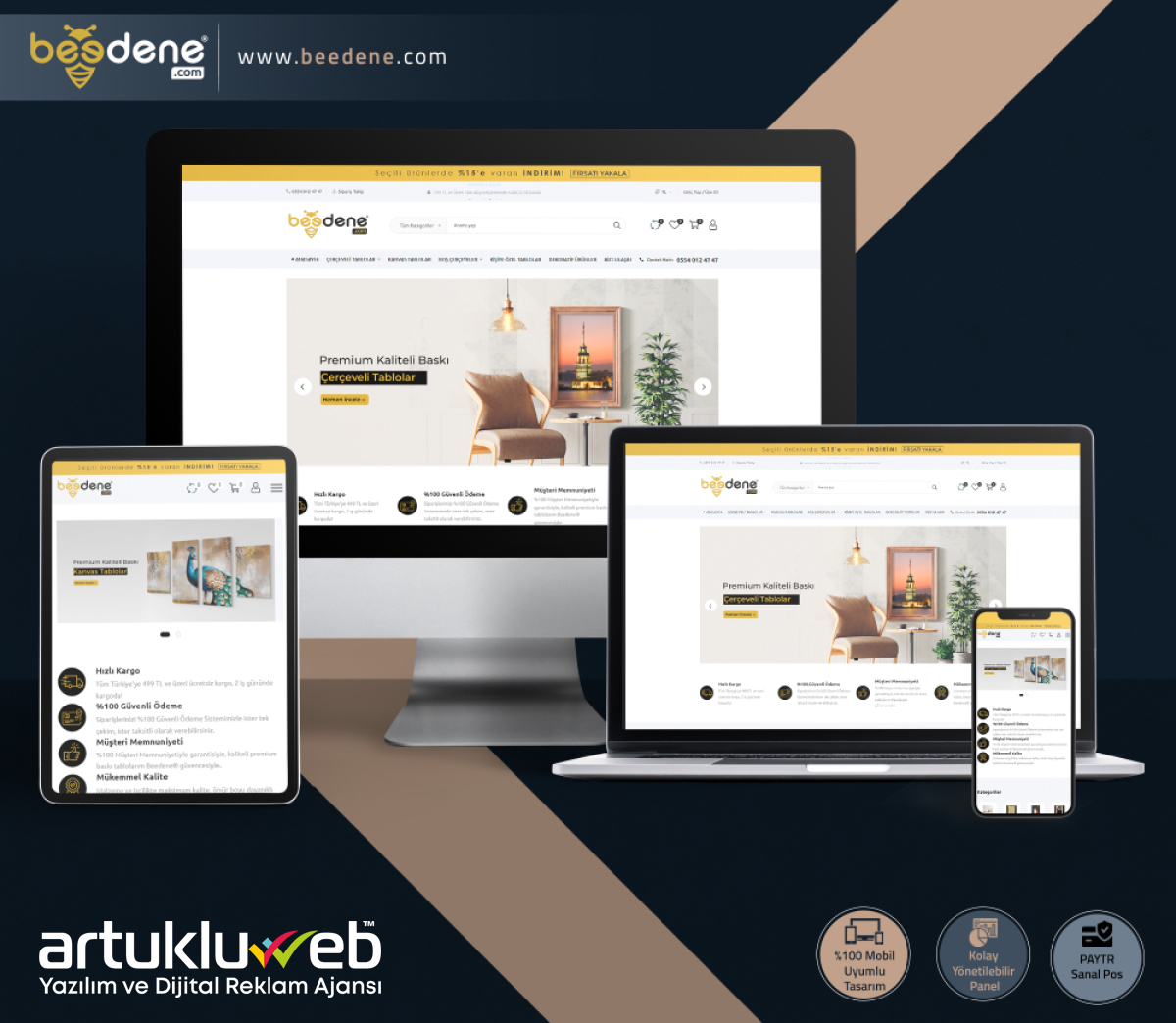 beedene.com E-Ticaret